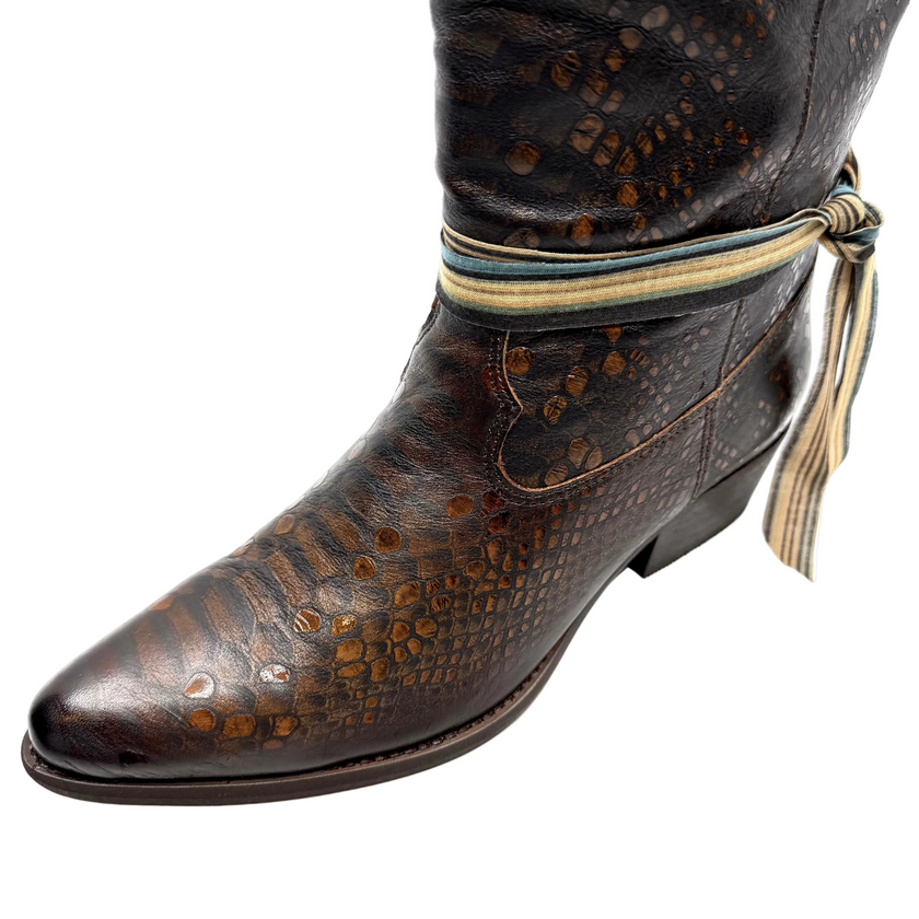 Felmini E376 Western Boots Murina Cuero