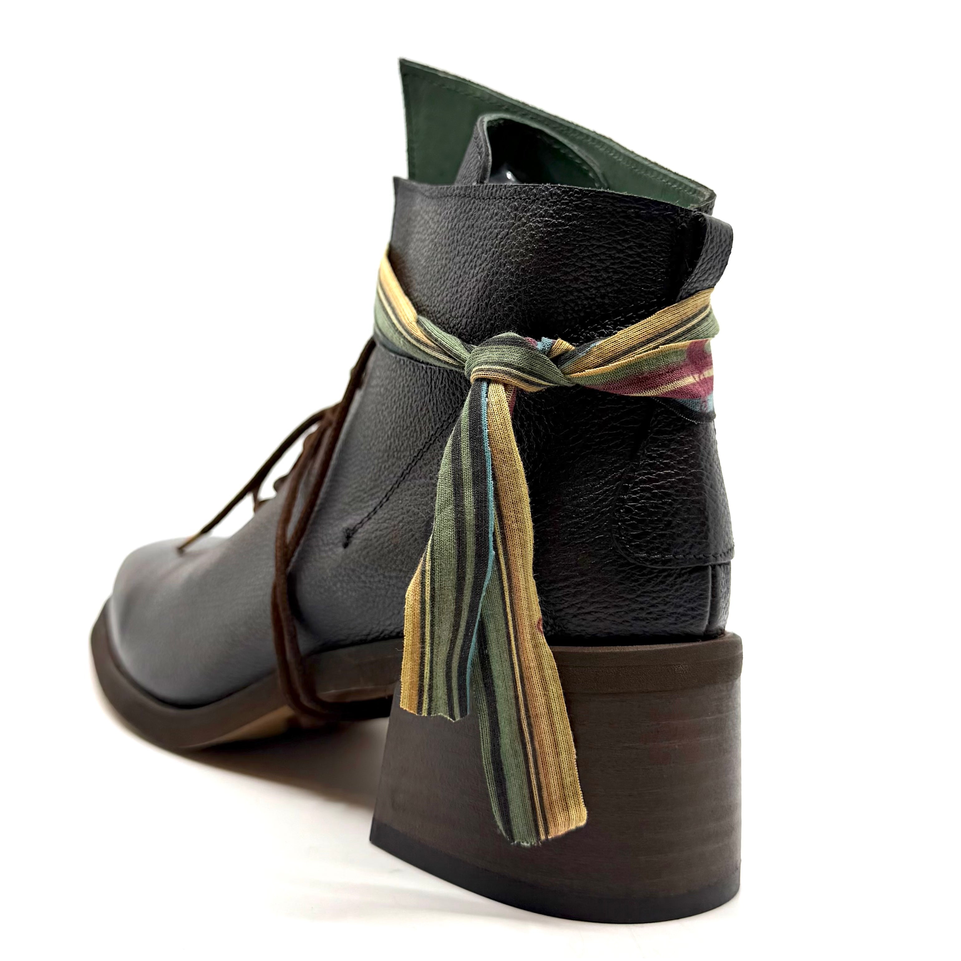 Felmini E266 Emiko Lace Up Boots Targoff Cognac