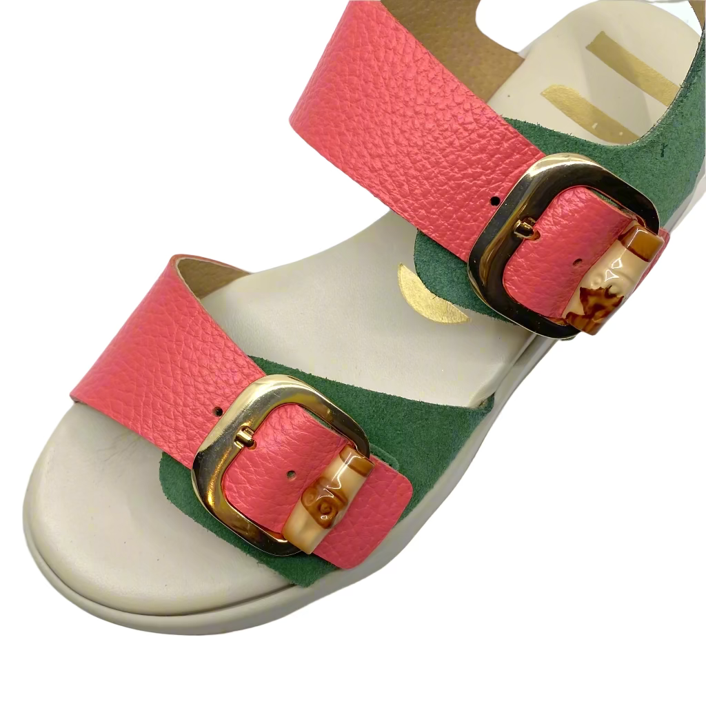 Neo Bugui Sandal Cesped/Coral