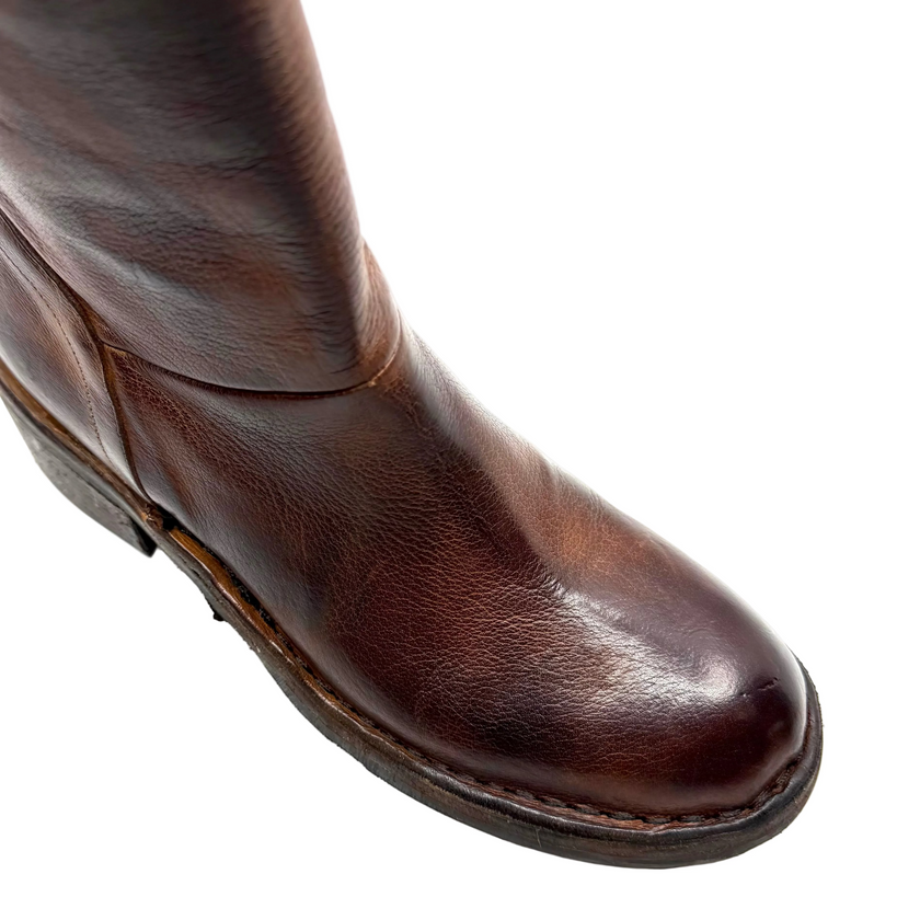 Beau Coops 324254-KDTW1 Cognac Buffalo Leather Boots