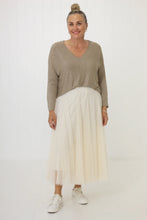 Load image into Gallery viewer, Isabella Tulle Skirt Cream
