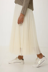 Isabella Tulle Skirt Cream