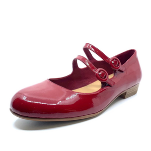 Django & Juliette Deen Dark Red Patent Leather