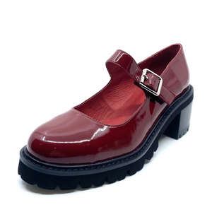 Django & Juliette Mirriam Dark Red Patent