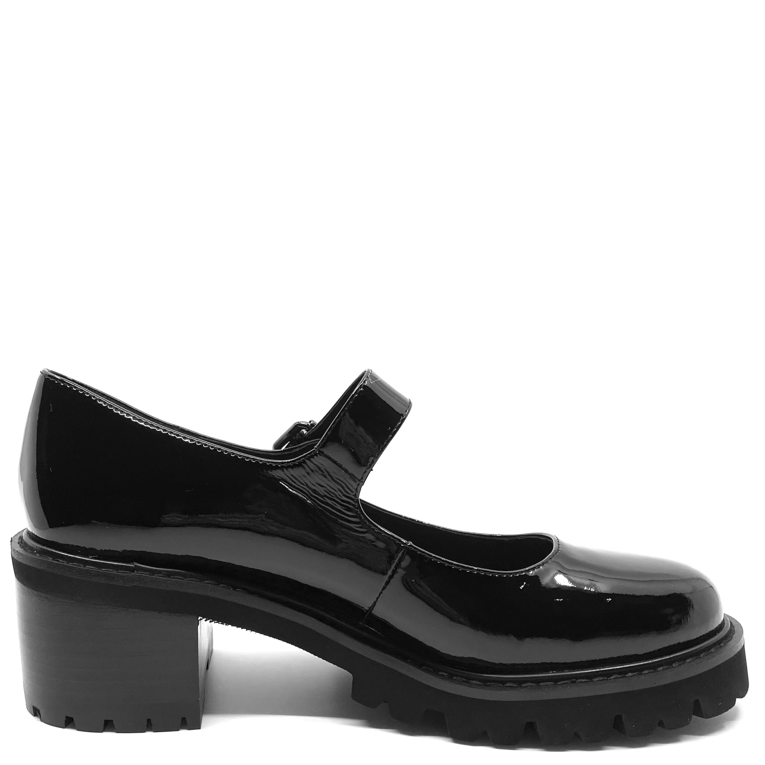 Django & Juliette Mirriam Black Patent