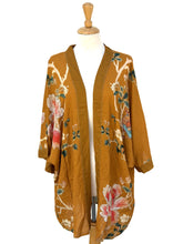 Load image into Gallery viewer, Anna Chandler Kimono Chinoiserie Gold
