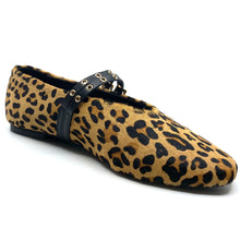 Load image into Gallery viewer, Mollini Haizell Leopard Pony Black Leather
