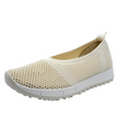 Django & Juliette Javal Knit Flats Almond
