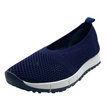 Django & Juliette Javal Knit Flats Navy