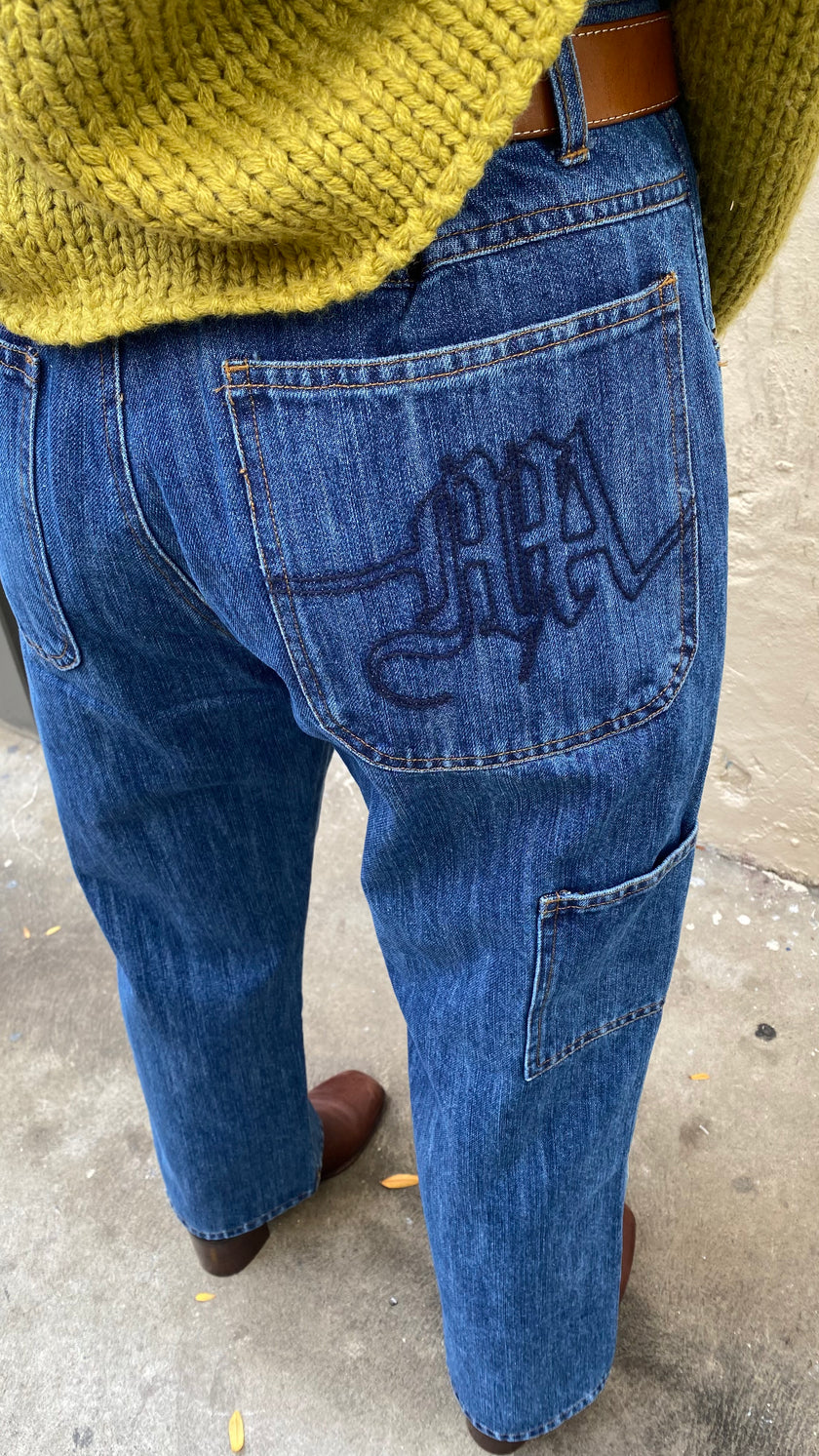 M. A. Dainty Tally Ho Jeans Denim