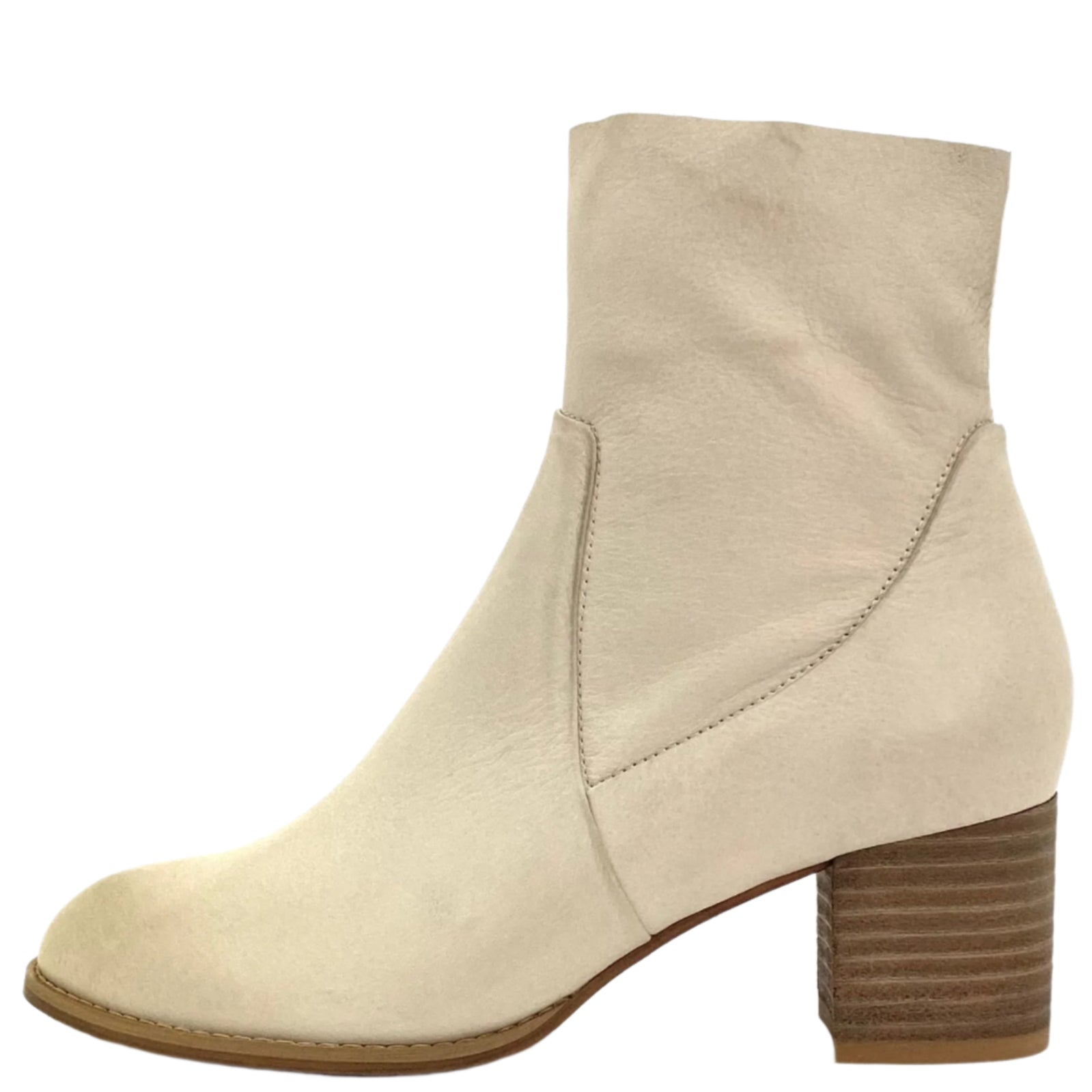 Django & Juliette Shadan Ankle Boots Almond Leather