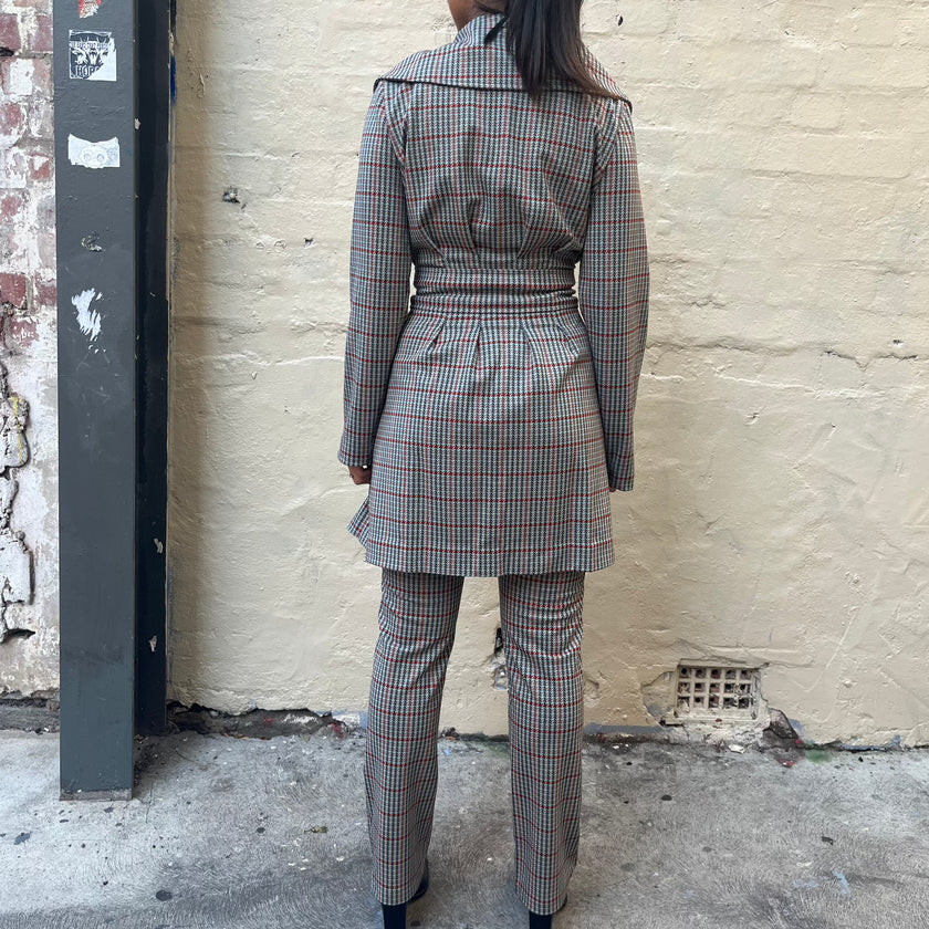 FOIL It's a Wrap Jacket Plaid On