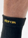 Vibram FiveFingers Crew Coolmax Socks Black Unisex