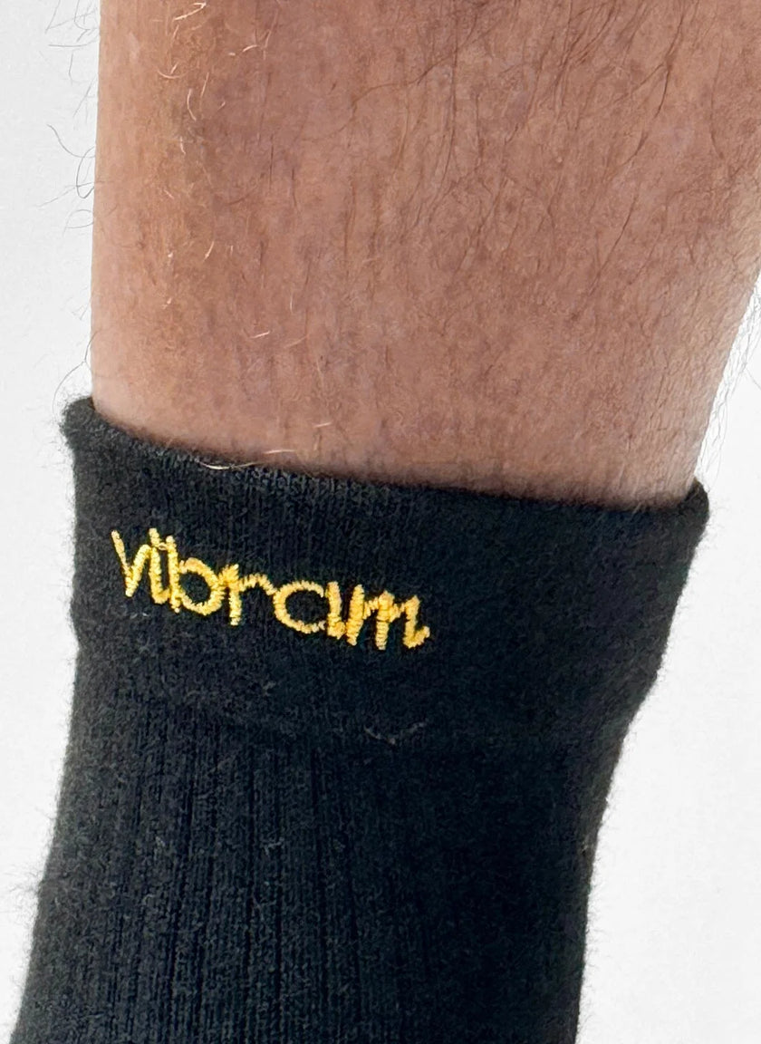 Vibram FiveFingers Crew Coolmax Socks Black Unisex