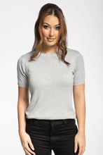 Load image into Gallery viewer, C&#39;est Chic Sparkle Tee Silver

