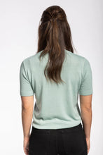 Load image into Gallery viewer, C&#39;est Chic Sparkle Tee Sea Green
