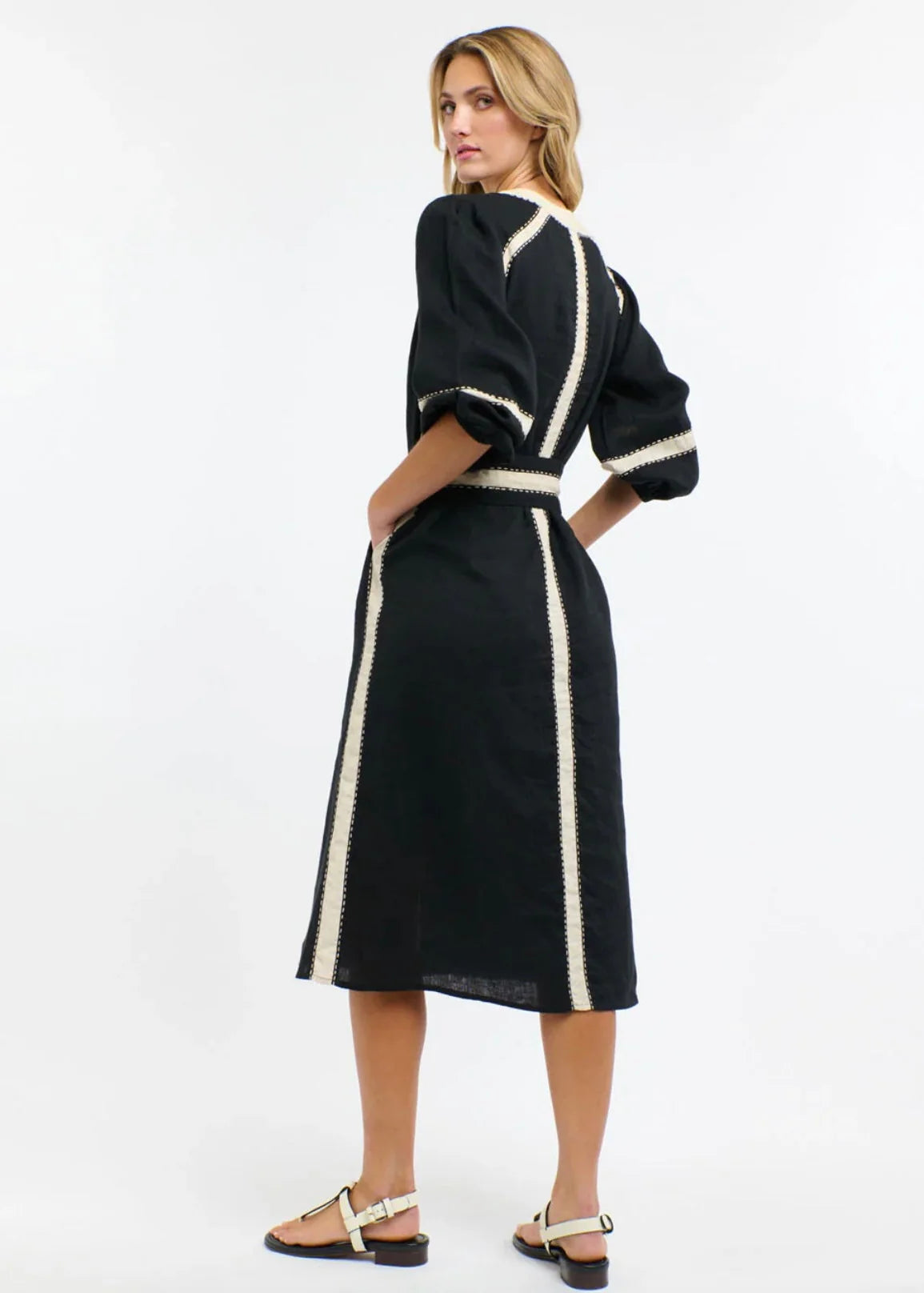 365 Days Carolyn Resort Dress Black/ Natural