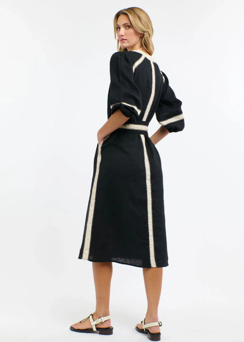 365 Days Carolyn Resort Dress Black/ Natural