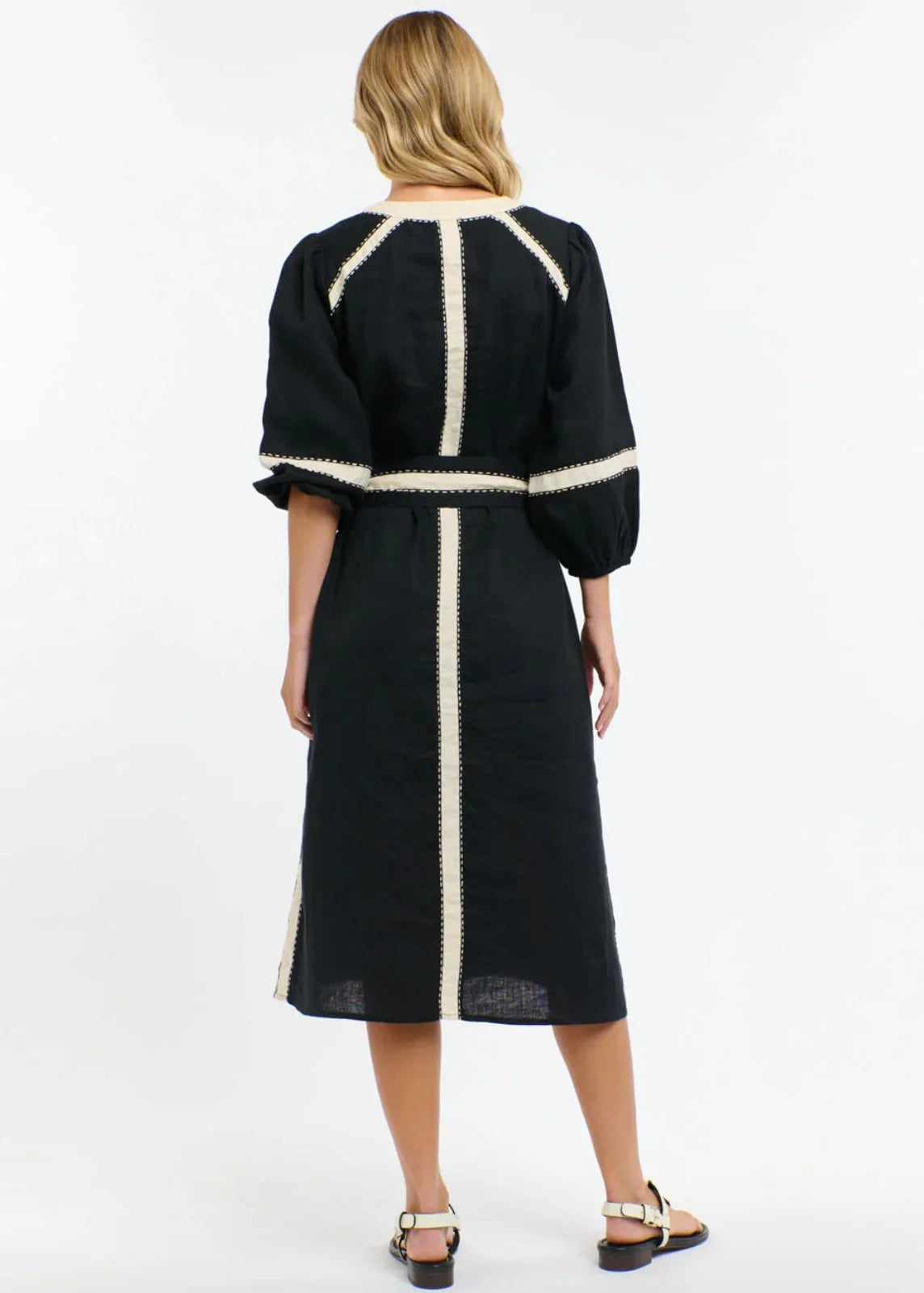 365 Days Carolyn Resort Dress Black/ Natural