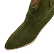 Django & Juliette Elpidas Western Ankle Boot Khaki Suede