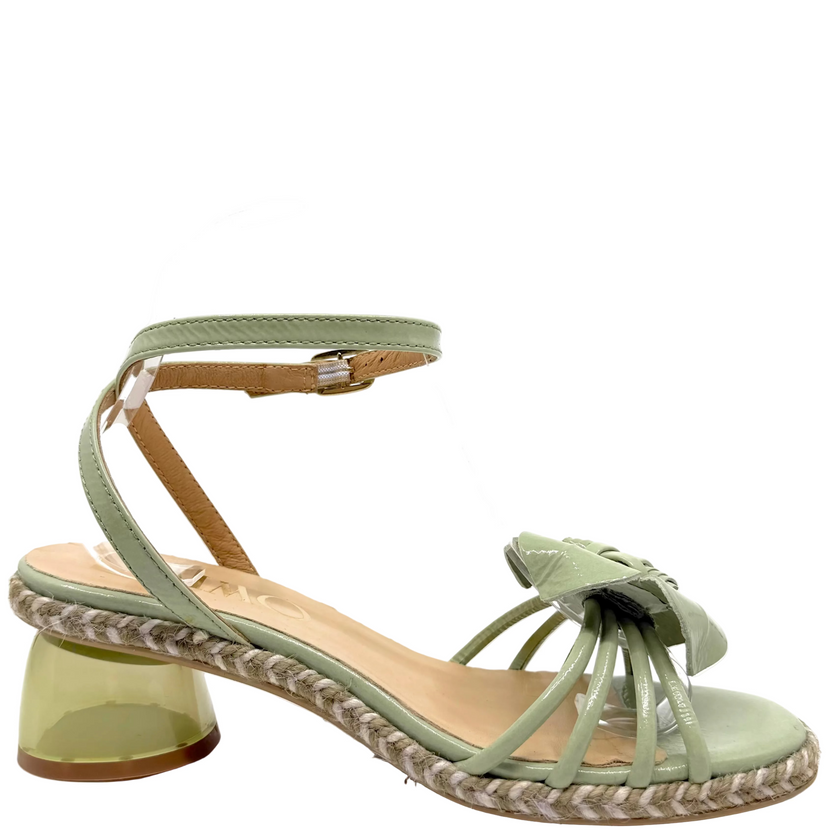 Gaimo Raini Espadrille Sandals Cucumber