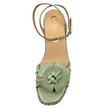 Gaimo Raini Espadrille Sandals Cucumber