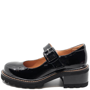Bresley Dandy Black Wrinkle Patent