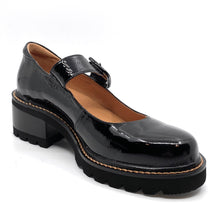 Load image into Gallery viewer, Bresley Dandy Black Wrinkle Patent
