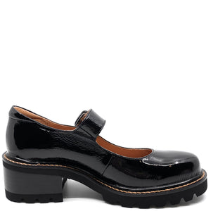 Bresley Dandy Black Wrinkle Patent