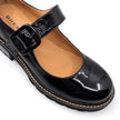 Bresley Dandy Black Wrinkle Patent