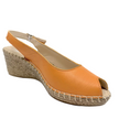 Sala Verese Classic Wedge Espadrilles Arancio Orange