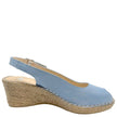 Sala Verese Classic Wedge Espadrilles Cielo Blue