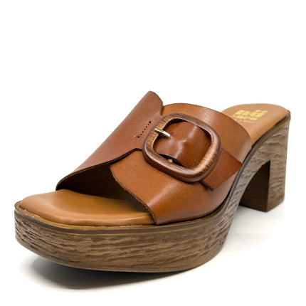 Nu by Neo Quirina Clog Heels Cuero Leather