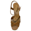Sempre Di 148213 Platform Heels Saddle Leather