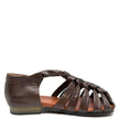 Nu by Neo Fara Fisherman Sandal Brown Sheepskin Leather