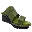 Nu by Neo Fiamma Wedge Sandal Avocado Distressed Leather