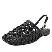 Mollini Paree Slingback Sandals Black Leather