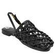Mollini Paree Slingback Sandals Black Leather