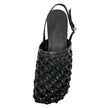 Mollini Paree Slingback Sandals Black Leather