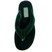 Mollini Ajami Velvet Thongs Emerald