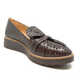 Top End Omilla Flatform Loafer Choc/Choc Leather