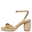 Gaimo Isolde Espadrille Heels Odin Opalo Gold