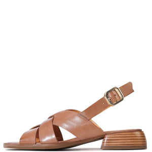 EOS Ikari Slingback Sandal Pecan Leather