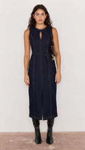 Load image into Gallery viewer, MINKPINK Raya Denim Belted Midi Dress Indigo
