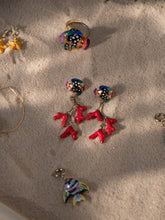 Load image into Gallery viewer, Nach Coral Fish Stud Earrings
