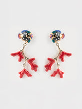 Load image into Gallery viewer, Nach Coral Fish Stud Earrings
