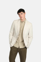 Load image into Gallery viewer, James Harper JHJ121 Notch Lapel Blazer Natural
