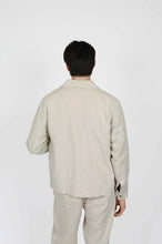 Load image into Gallery viewer, James Harper Semi Lined Shirt Jacket Pebble
