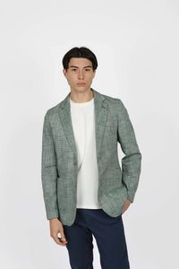 James Harper Forest Notch Lapel Patch Pocket Jacket