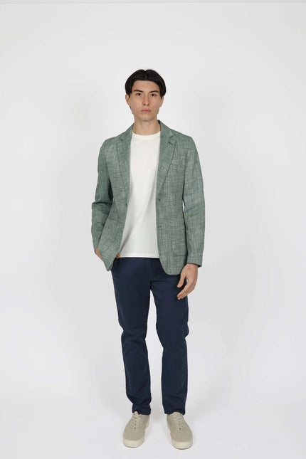James Harper Forest Notch Lapel Patch Pocket Jacket